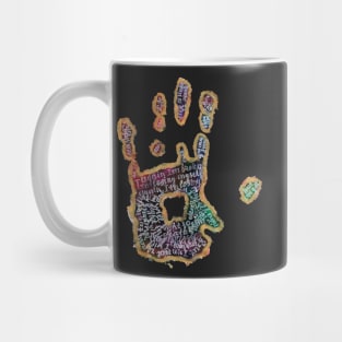 Hand from I will Fight Mug